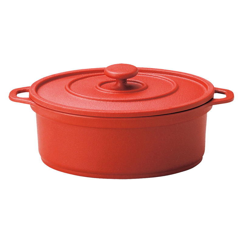 ミニココ　オーバル 大　レッド 1袋（ご注文単位1袋）【直送品】