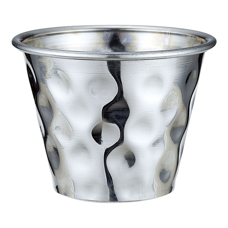 ステンレス ハンマードソースカップ 45cc 1個(ご注文単位1個)【直送品】