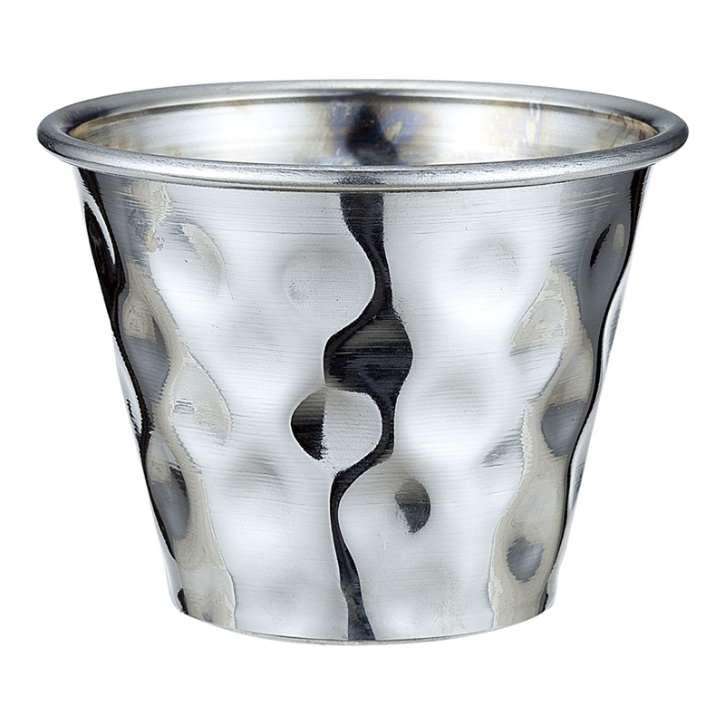 ステンレス ハンマードソースカップ 120cc 1個(ご注文単位1個)【直送品】