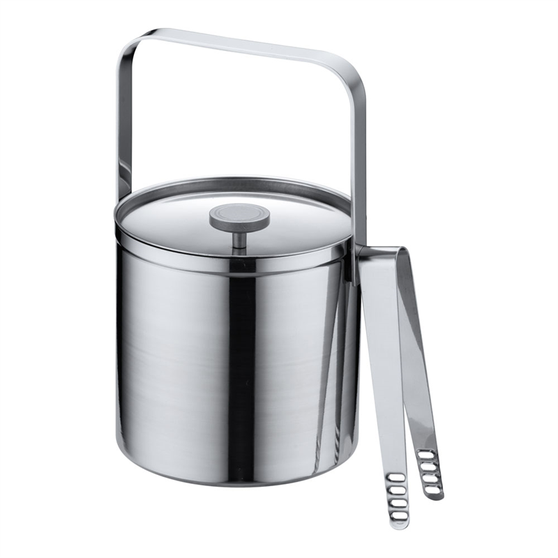 MS18-8アイスペール(蓋付) 小 MR-123 1箱(ご注文単位1箱)【直送品】