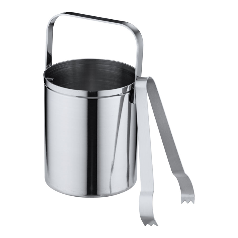 18-8アイスペール ミニ MR-464 (トング付) 1箱(ご注文単位1箱)【直送品】