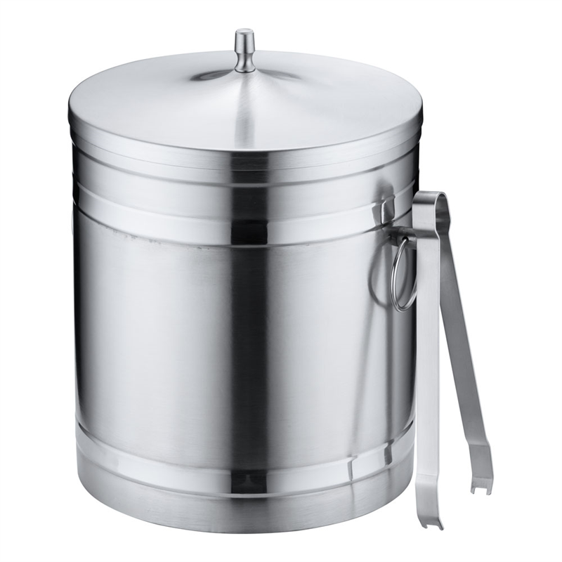 KO 18-8アイスバケット 5L (トング付) 1箱(ご注文単位1箱)【直送品】