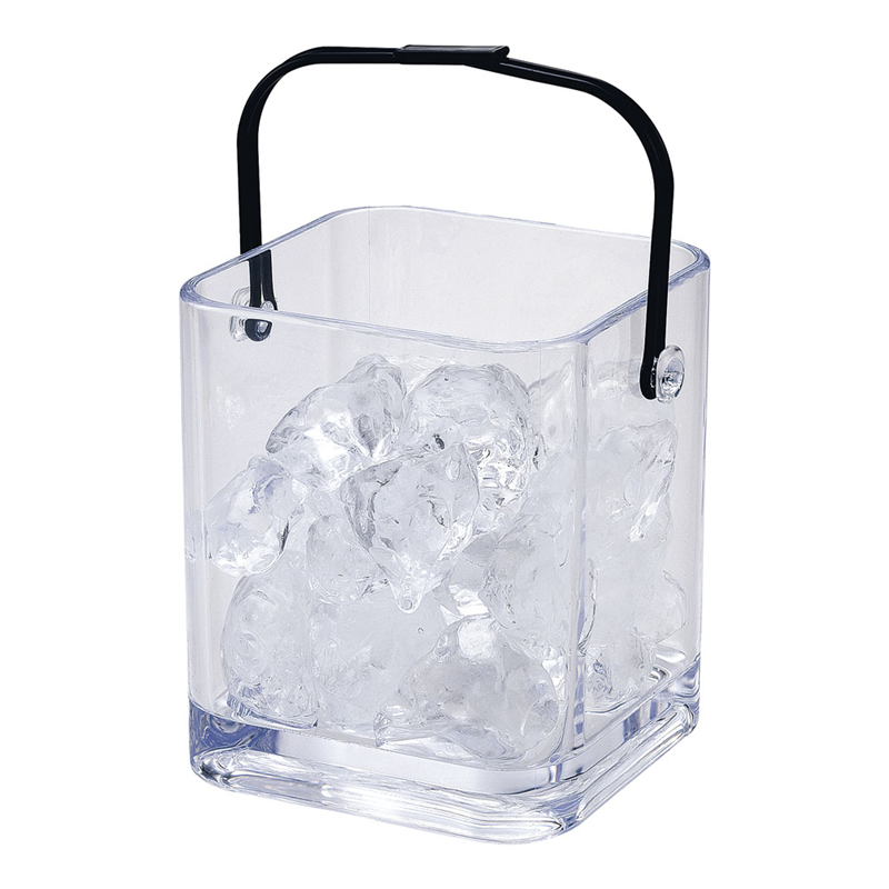 UK　アクリルアイスペール　角  1個（ご注文単位1個）【直送品】