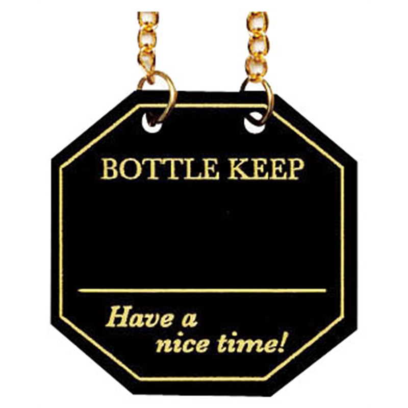 シンビ ボトル札 BM-55(10枚入) ブラック 1袋(ご注文単位1袋)【直送品】