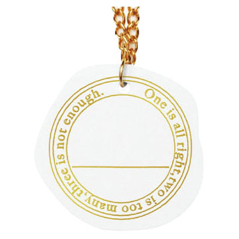 シンビ　ボトル札　BM-77（10枚入） ホワイト 1袋（ご注文単位1袋）【直送品】