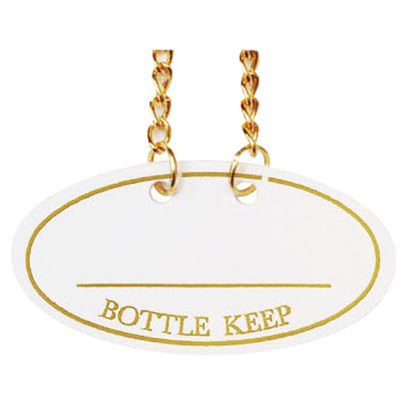 シンビ　ボトル札　BM-66（10枚入） ホワイト 1袋（ご注文単位1袋）【直送品】