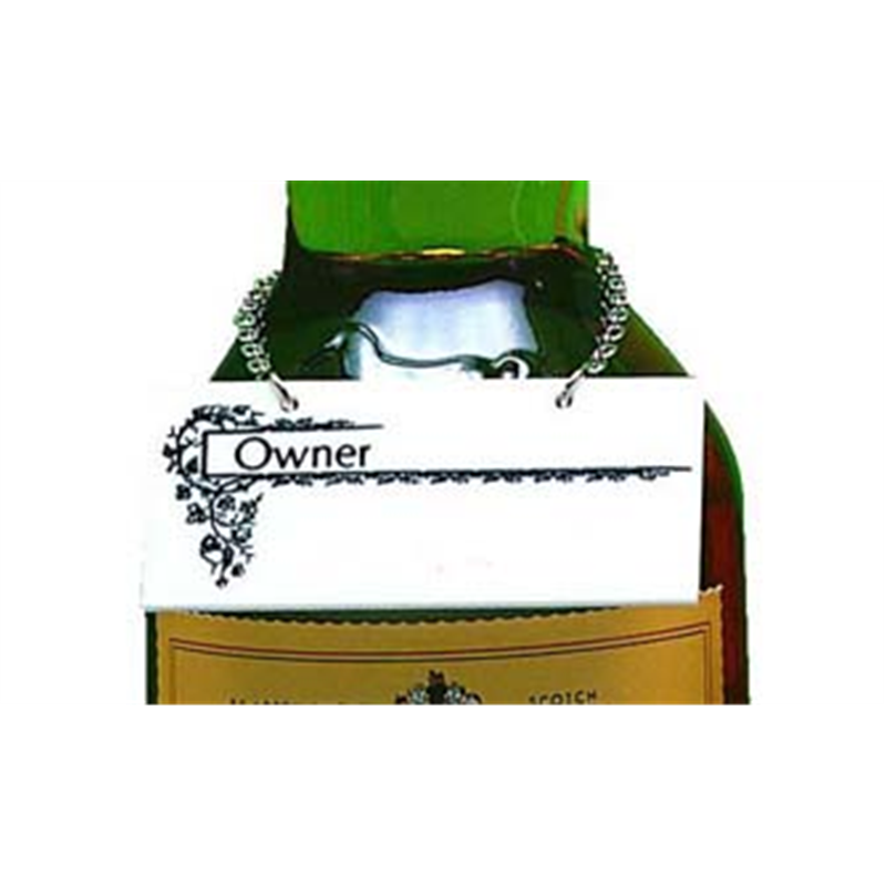 ボトルタッグ　（20枚入）B17-1  1箱（ご注文単位1箱）【直送品】