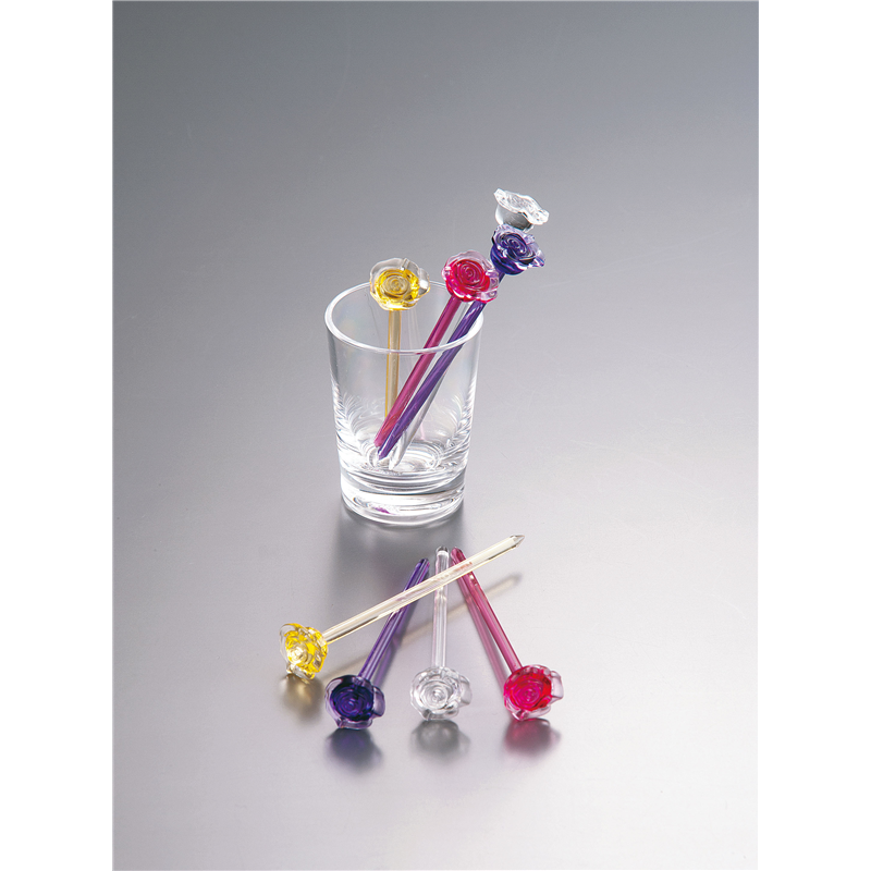 フルーツピック　ローズ　8本セット L　DIMS201 1個（ご注文単位1個）【直送品】