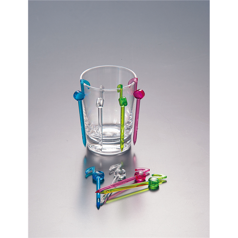 フルーツピック　ミュージック　8本セット S　DIMS208 1個（ご注文単位1個）【直送品】