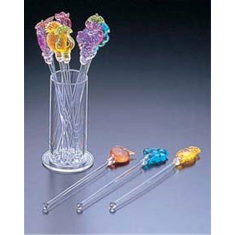 アクリル　フルーツマドラー　12本セット AC-212　（スタンド付） 1箱（ご注文単位1箱）【直送品】