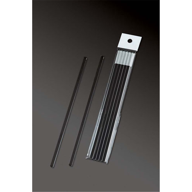 シンビ　アクリルマドラーセット　角型 M-54（5本組）黒 1袋（ご注文単位1袋）【直送品】