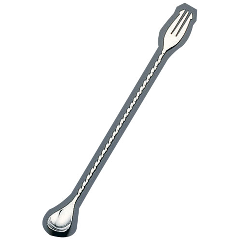 18-8ツイストバースプーン 35cm 1袋（ご注文単位1袋）【直送品】