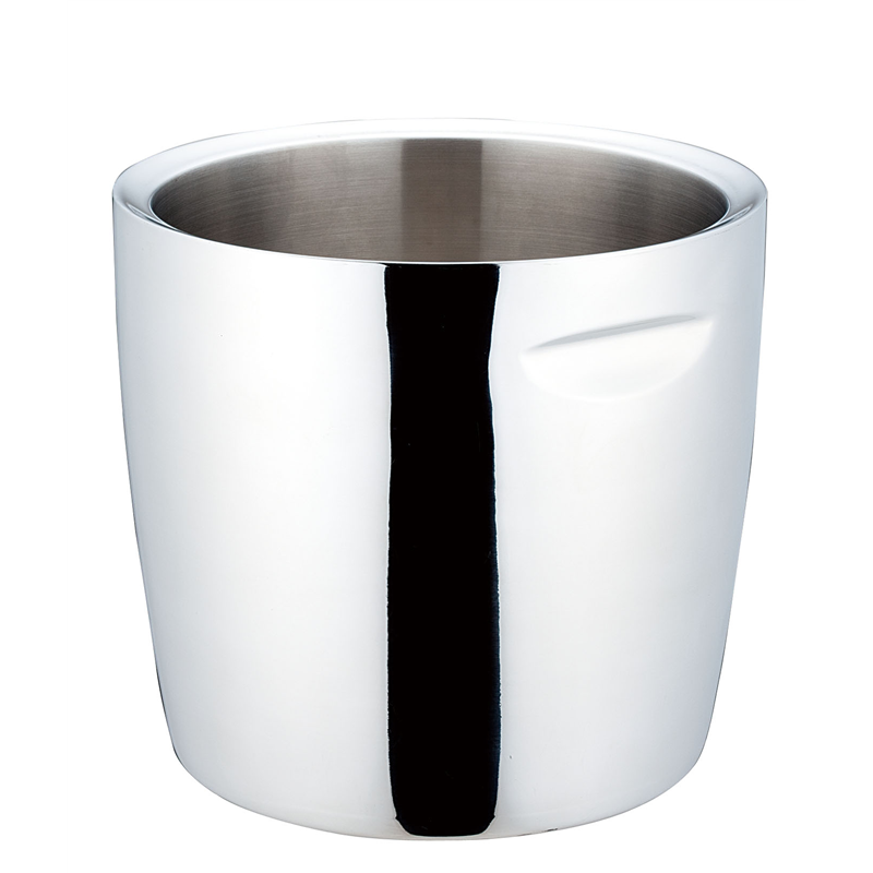 UK　18-8　シャンパンクーラー ダブルウォール　4L 1箱（ご注文単位1箱）【直送品】