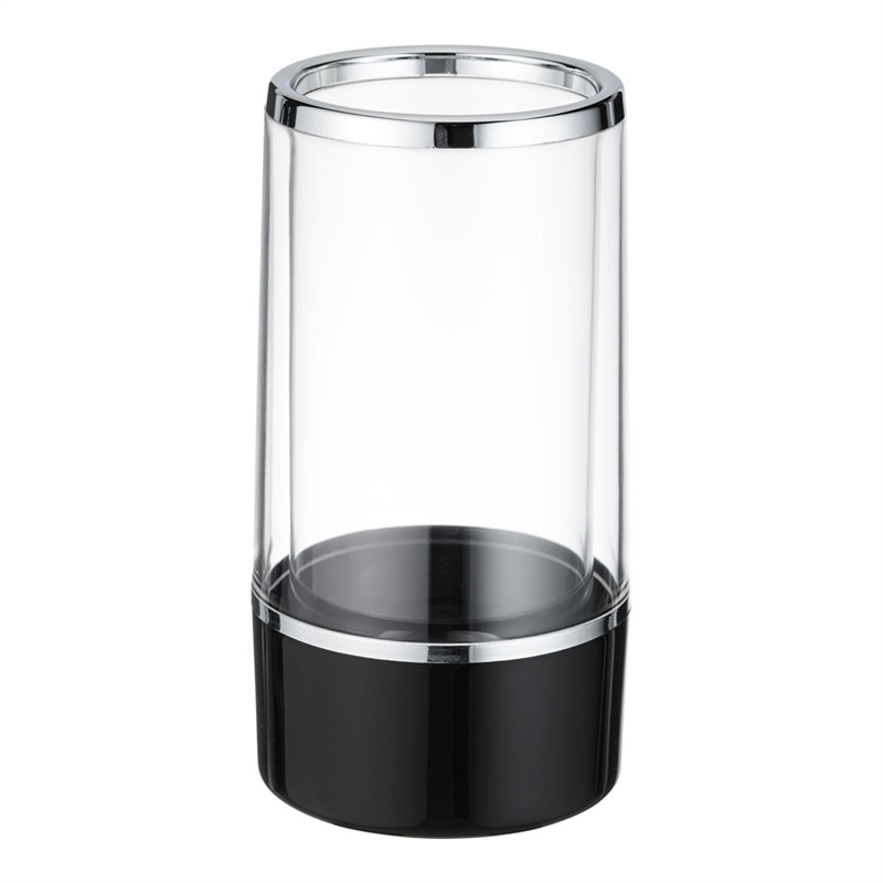 アクリルワインクーラー　IG-224 ブラックボトム（二重構造） 1袋（ご注文単位1袋）【直送品】