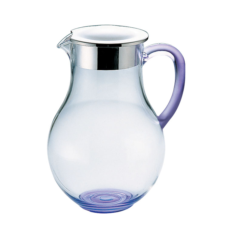 UKウォーターピッチャー（蓋付）2.2L パープル　03031094 1箱（ご注文単位1箱）【直送品】