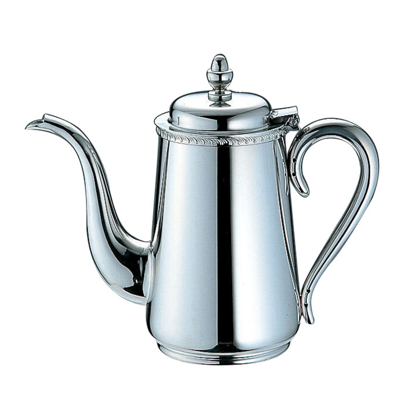 UK18-8菊渕コーヒーポット 10人用 1箱(ご注文単位1箱)【直送品】