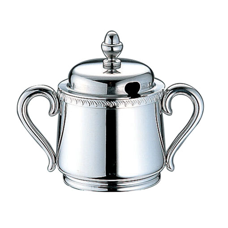 UK18-8菊渕シュガーポット 3人用 1箱（ご注文単位1箱）【直送品】