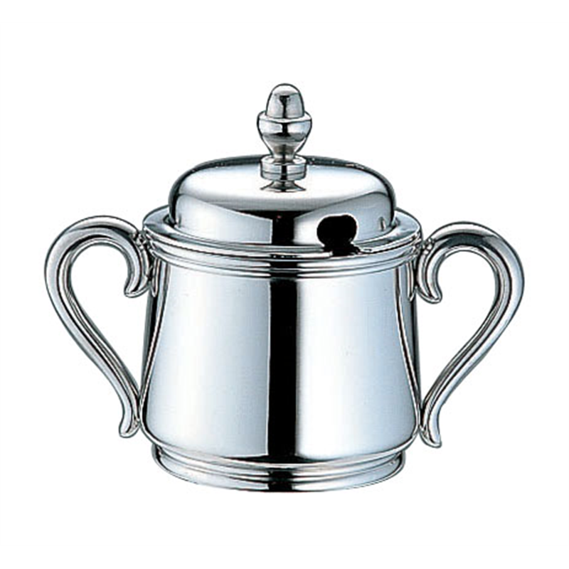 UK18-8B渕シュガーポット 5人用 1箱（ご注文単位1箱）【直送品】