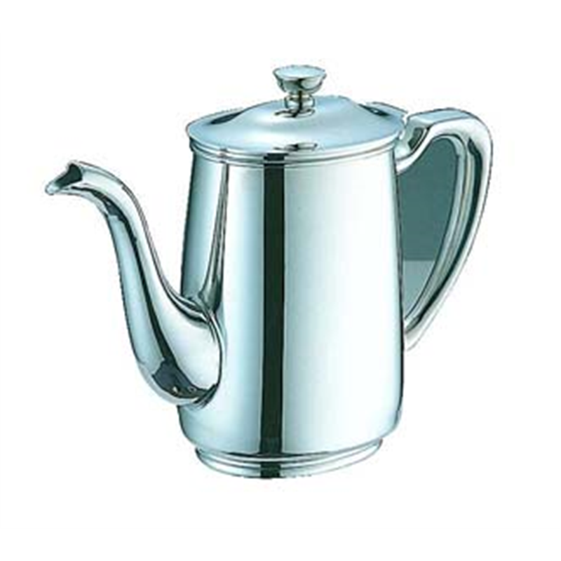 UK18-8B渕ロイヤルコーヒーポット ロングスポット 7人用 1箱(ご注文単位1箱)【直送品】