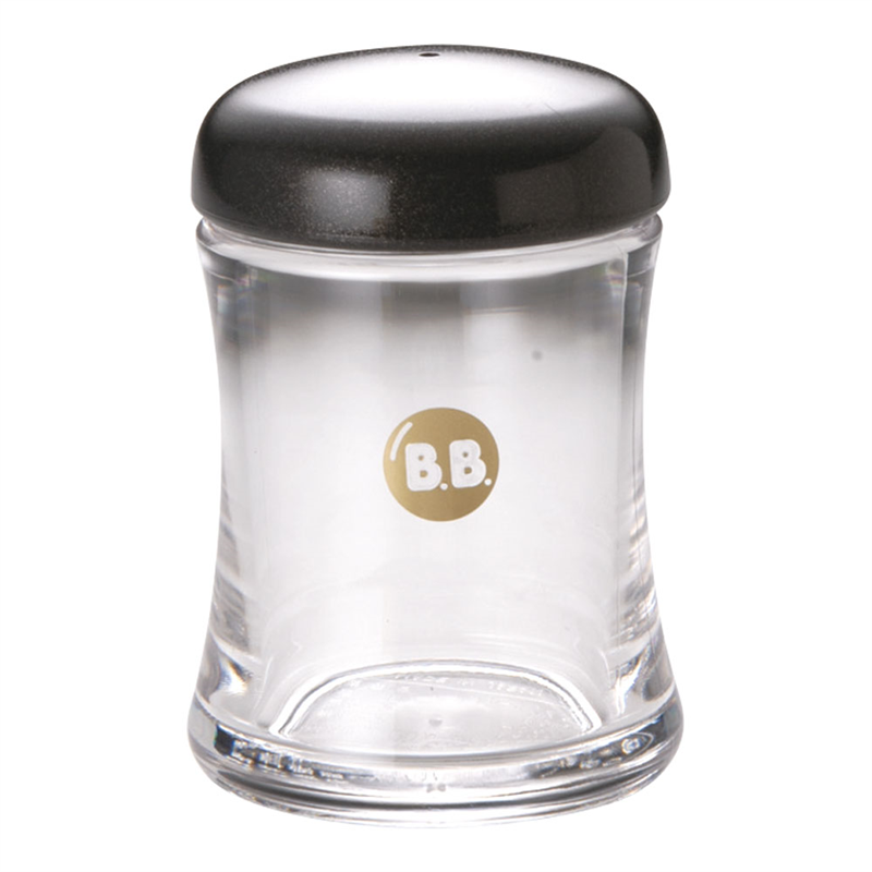 B・Bシリーズ B-5403 塩入れ (ブラック) 1箱(ご注文単位1箱)【直送品】
