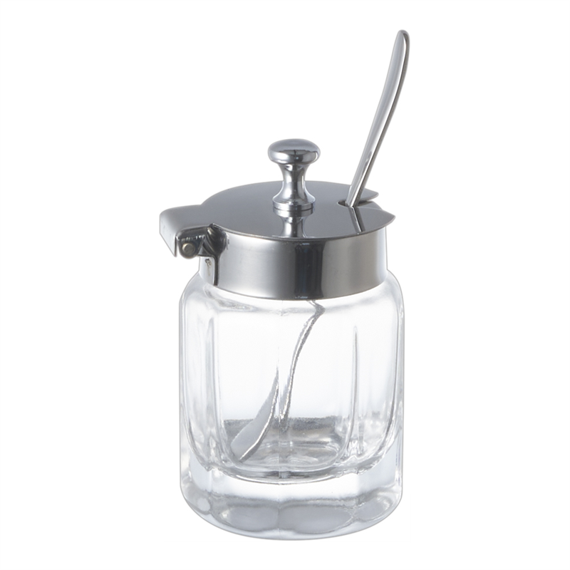 ♯80 カラシ入れ (カラシスプーン付) 1個(ご注文単位1個)【直送品】