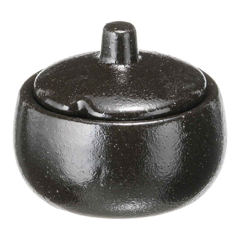 瀬戸黒(玉形)辛子入 ミニ Y-005 1個(ご注文単位1個)【直送品】