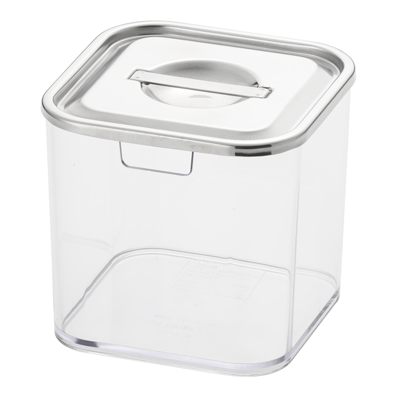 UK　薬味入れ　角キッチンポット蓋仕様 9cm 1箱（ご注文単位1箱）【直送品】