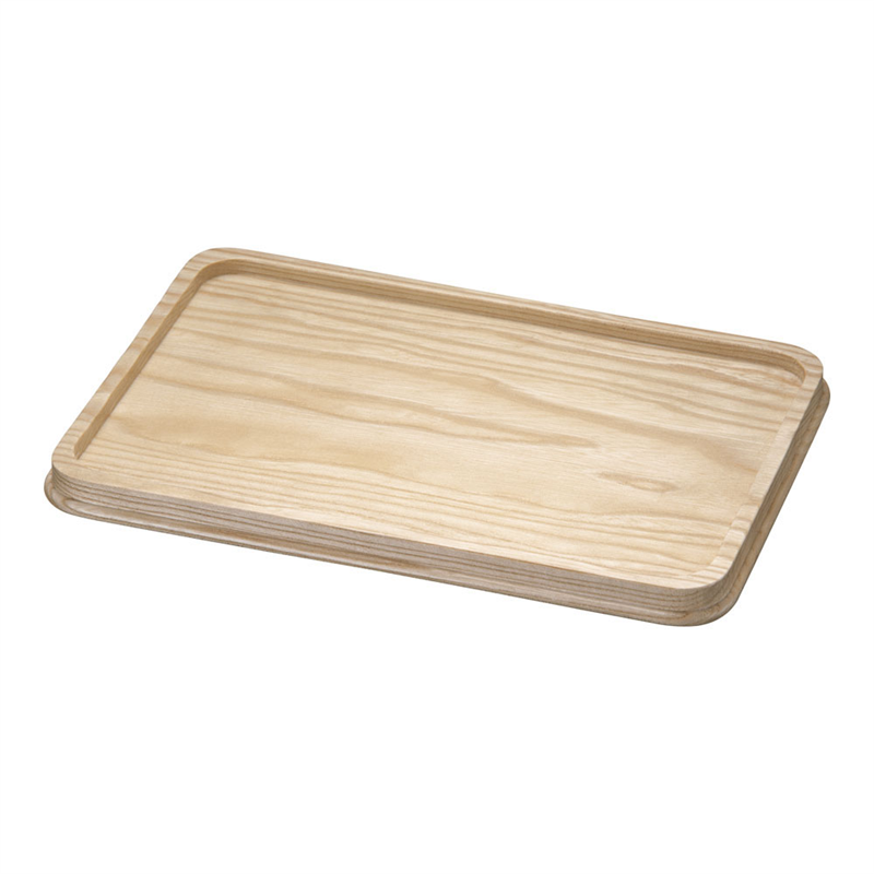 カスタートレー(ケヤキ材) NT-17 白木 W 1袋(ご注文単位1袋)【直送品】