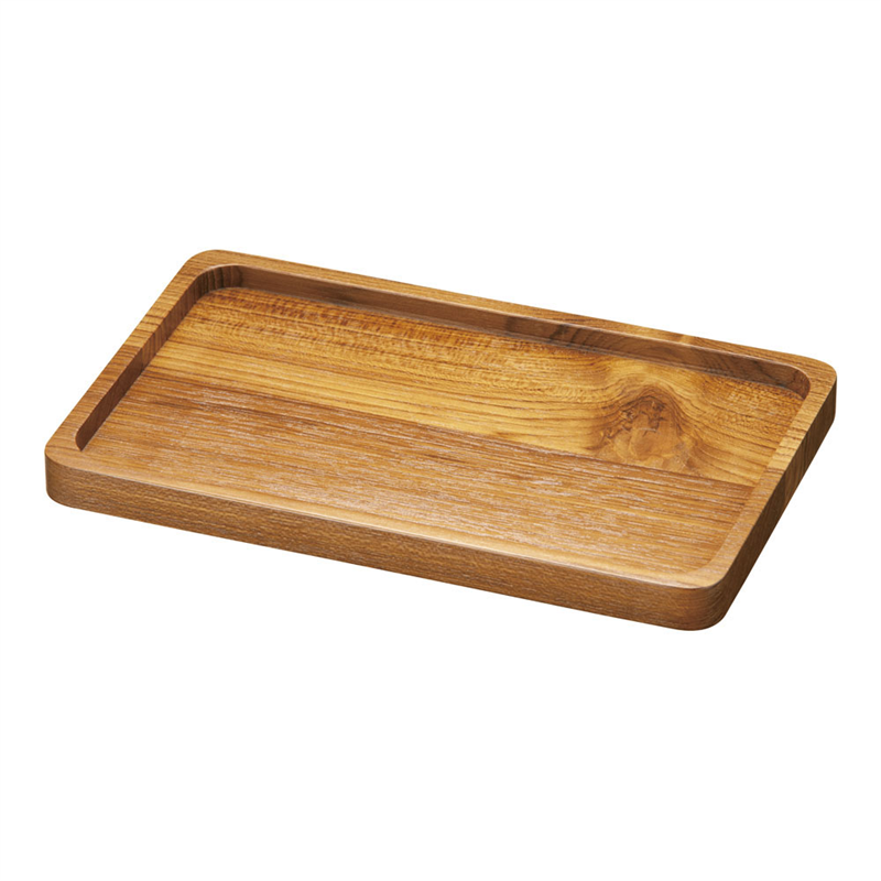 カスタートレー(チーク材) TT-14 1袋(ご注文単位1袋)【直送品】