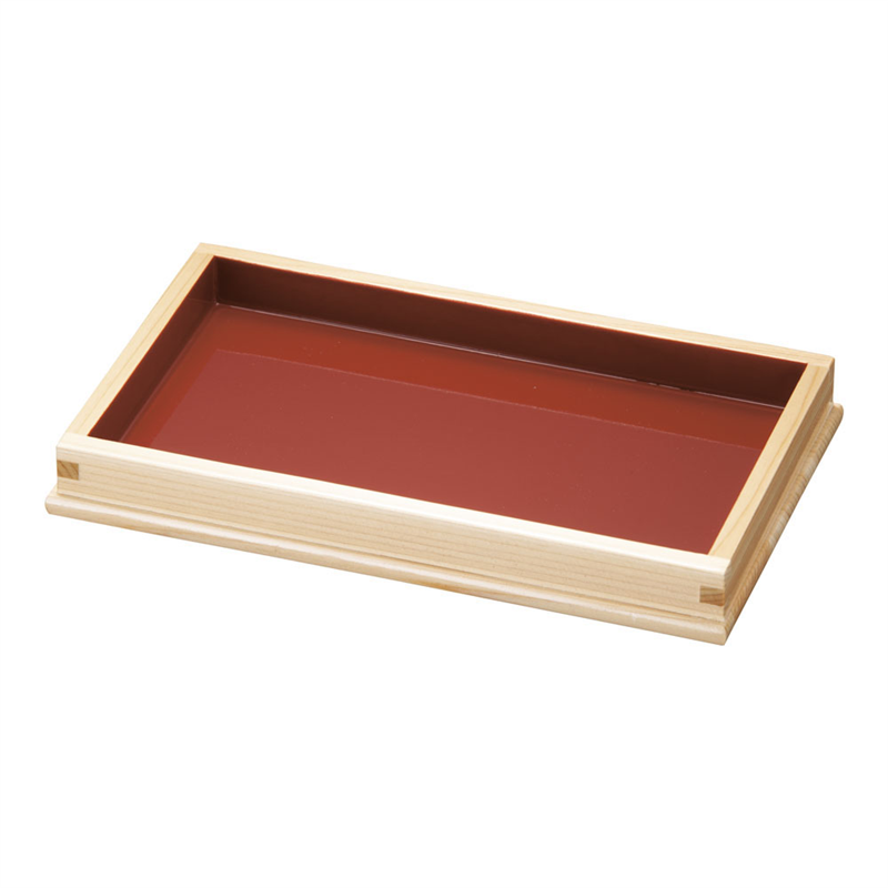 ひのき　カスター台（内朱）  1個（ご注文単位1個）【直送品】