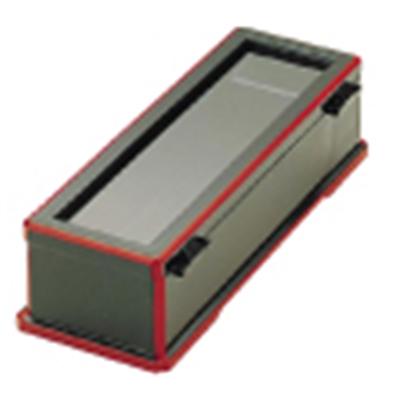 ABS製ニュー箸箱　黒渕朱（楊子入付） 1-514-1 1袋（ご注文単位1袋）【直送品】