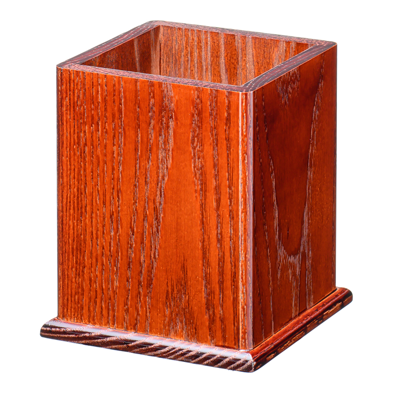 木製　角型ワイド箸立　16109 （ブラウン） 1袋（ご注文単位1袋）【直送品】