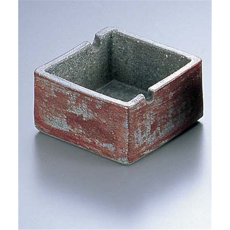 陶箱灰皿 T06-04 1個（ご注文単位1個）【直送品】