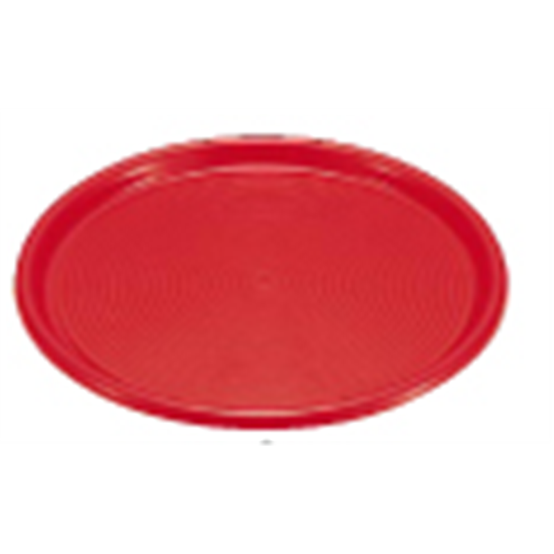 マジックトレー丸型　12インチ（中） レッド 1袋（ご注文単位1袋）【直送品】