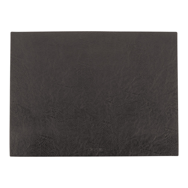 ジックザック　プレースマット　トロジャ レクタンギュラー　ブラック 1個（ご注文単位1個）【直送品】