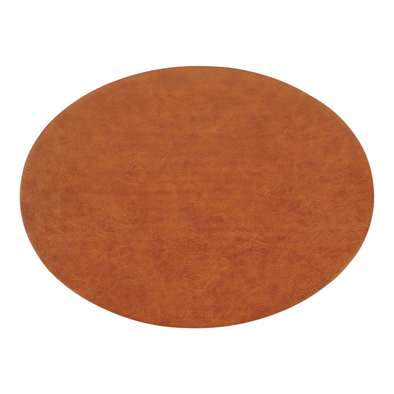 ジックザック　プレースマット　トロジャ オーバル　キャラメル 1個（ご注文単位1個）【直送品】