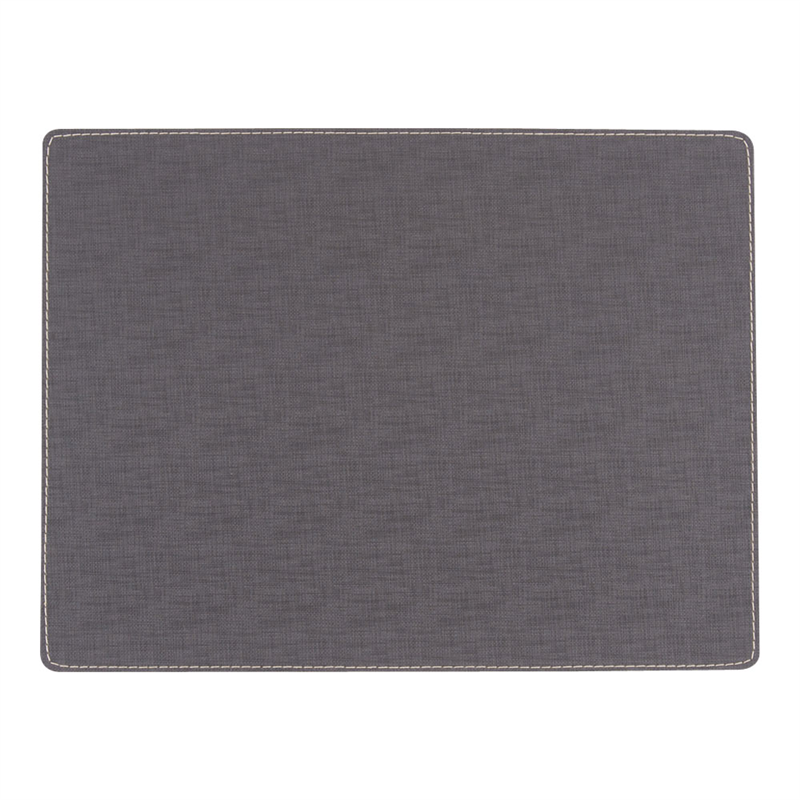 ジックザック　プレースマット　ラフィア レクタンギュラー　ブラック 1個（ご注文単位1個）【直送品】