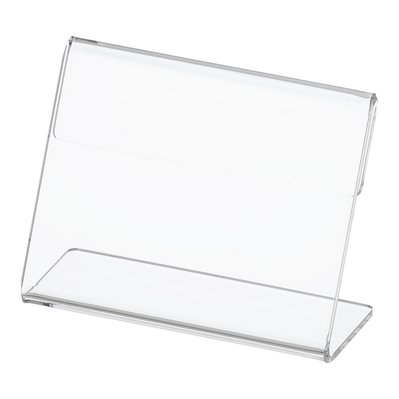 アクリル　L型カード立て B9　LCT-B9E 1個（ご注文単位1個）【直送品】