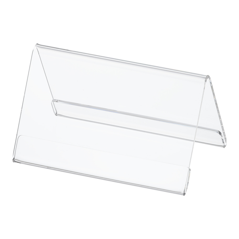 アクリル V型カード立て 名刺サイズ VCT-6E 1個(ご注文単位1個)【直送品】
