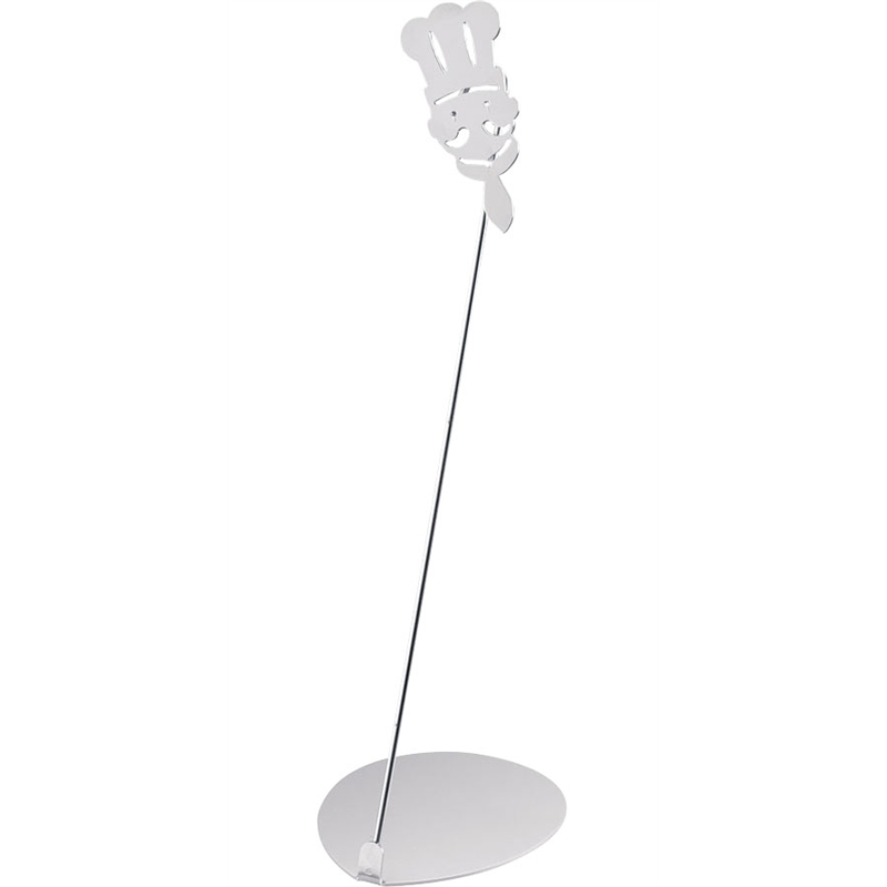 POPスタンド プリモシェフ 20cm シルバー 1個(ご注文単位1個)【直送品】