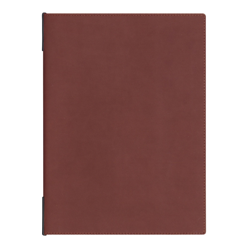 シンビ メニューブック Italy PU UPM-1 ブラウン 1袋(ご注文単位1袋)【直送品】