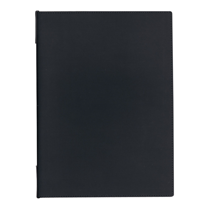 シンビ メニューブック Italy PU UPM-2 ブラック 1袋(ご注文単位1袋)【直送品】