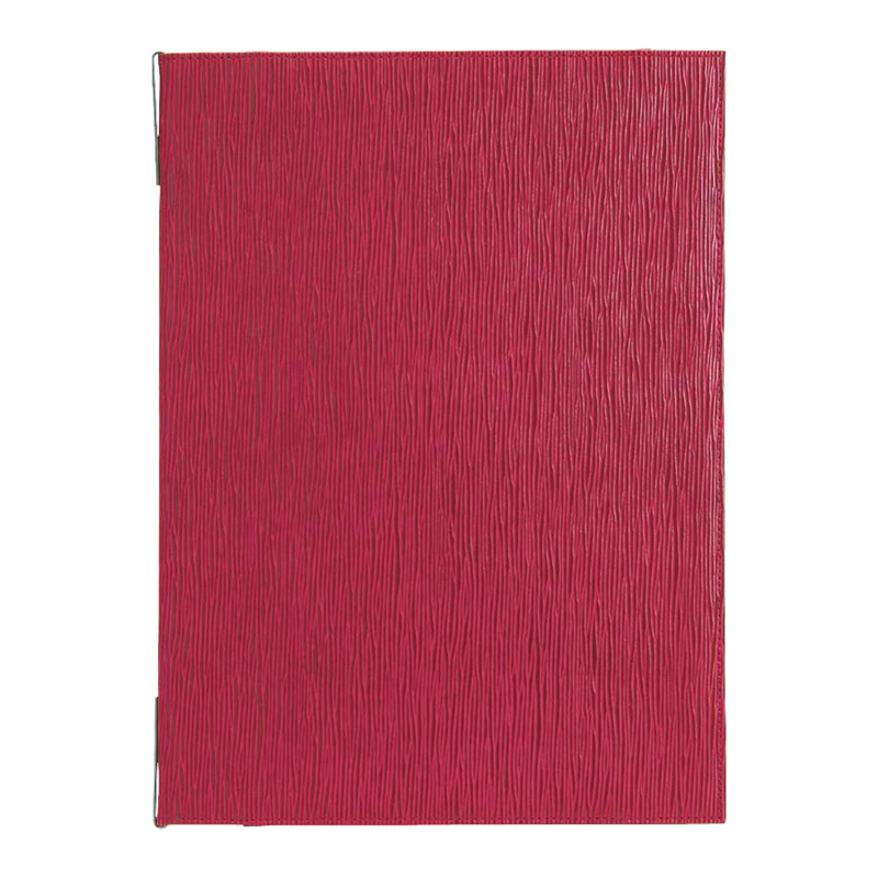 シンビ メニューブック EMS-A レッド 1袋(ご注文単位1袋)【直送品】