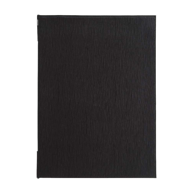 シンビ メニューブック EMS-E ブラック 1袋(ご注文単位1袋)【直送品】