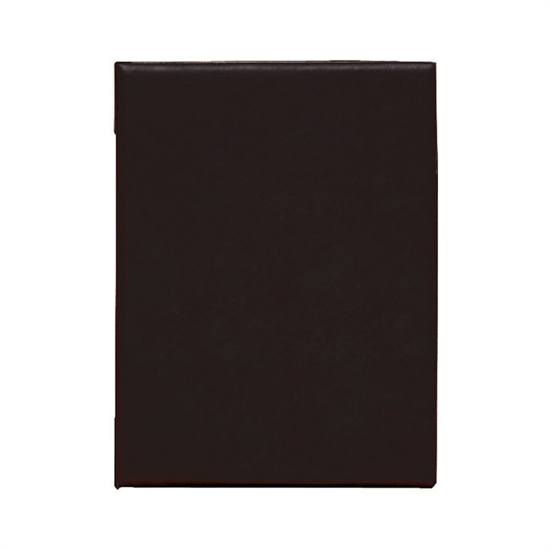 シンビ メニューブック MU-201 黒 1袋(ご注文単位1袋)【直送品】