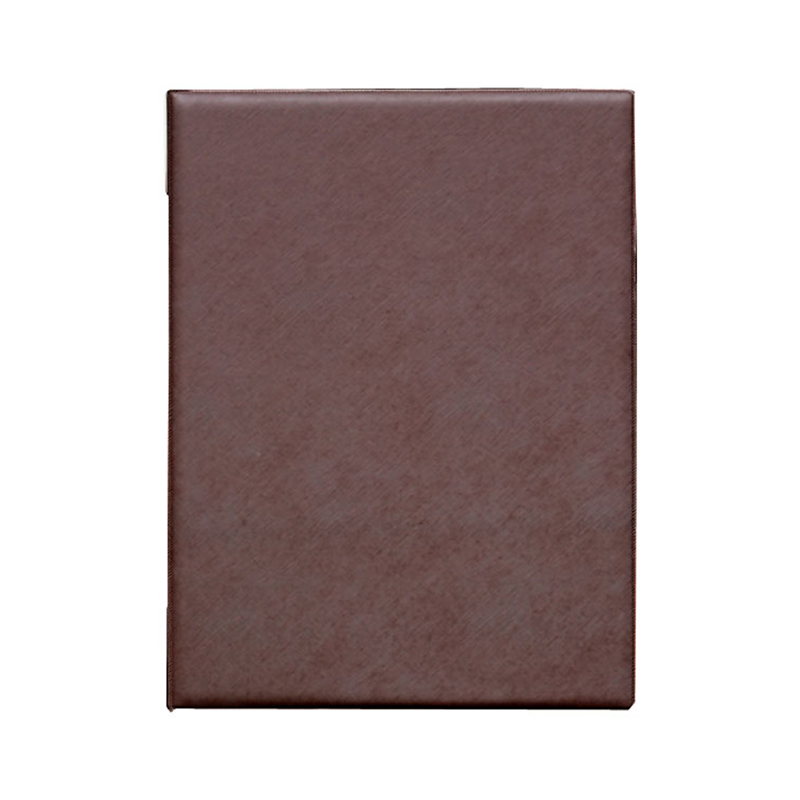 シンビ メニューブック MU-201 茶 1袋(ご注文単位1袋)【直送品】