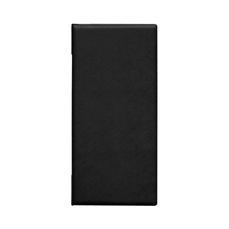 シンビ メニューブック MU-203 黒 1袋(ご注文単位1袋)【直送品】
