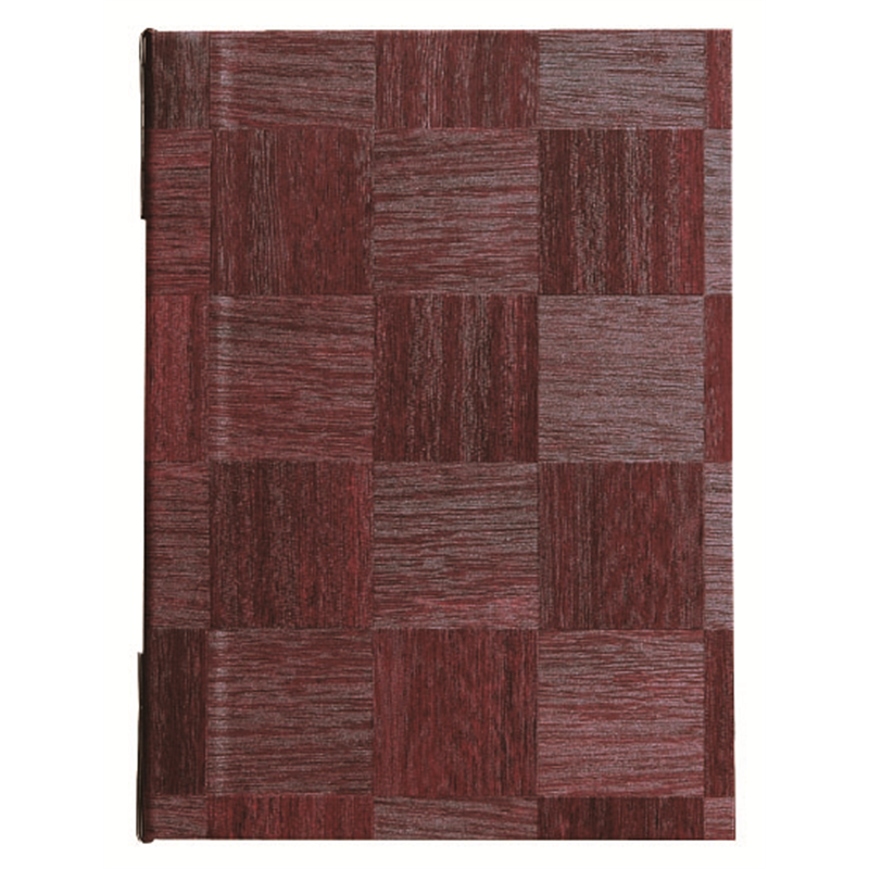 シンビ メニューブック LS-119 茶 1袋(ご注文単位1袋)【直送品】