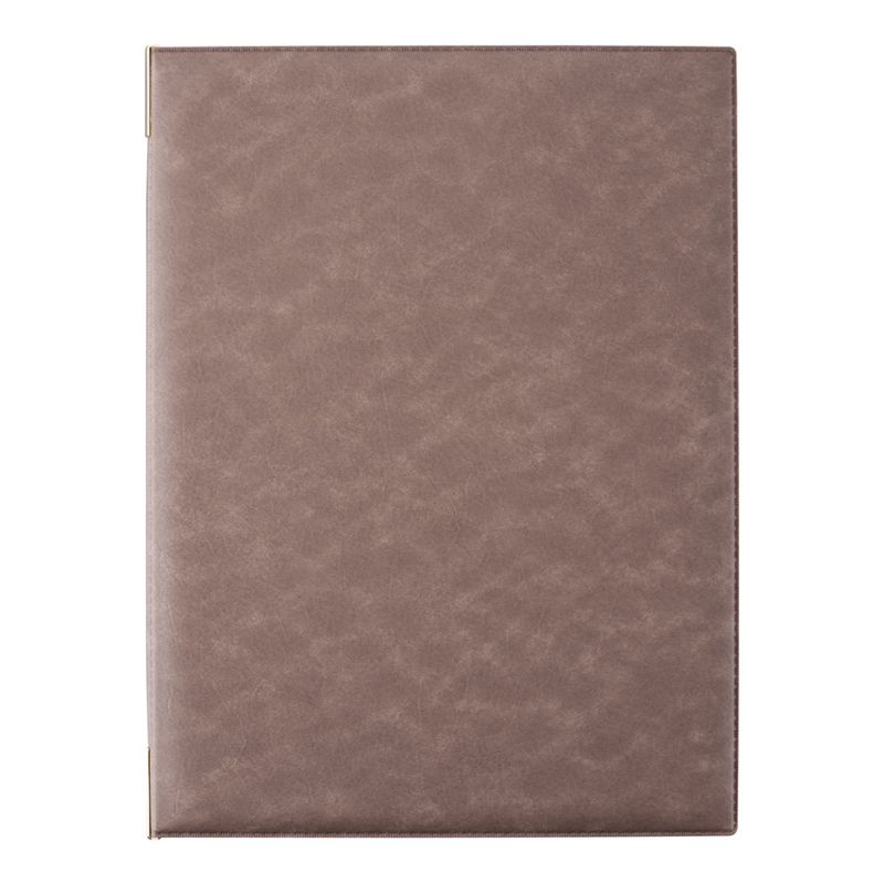 えいむマーブルメニューブック DC-101（特大）　ブラウン 1袋（ご注文単位1袋）【直送品】