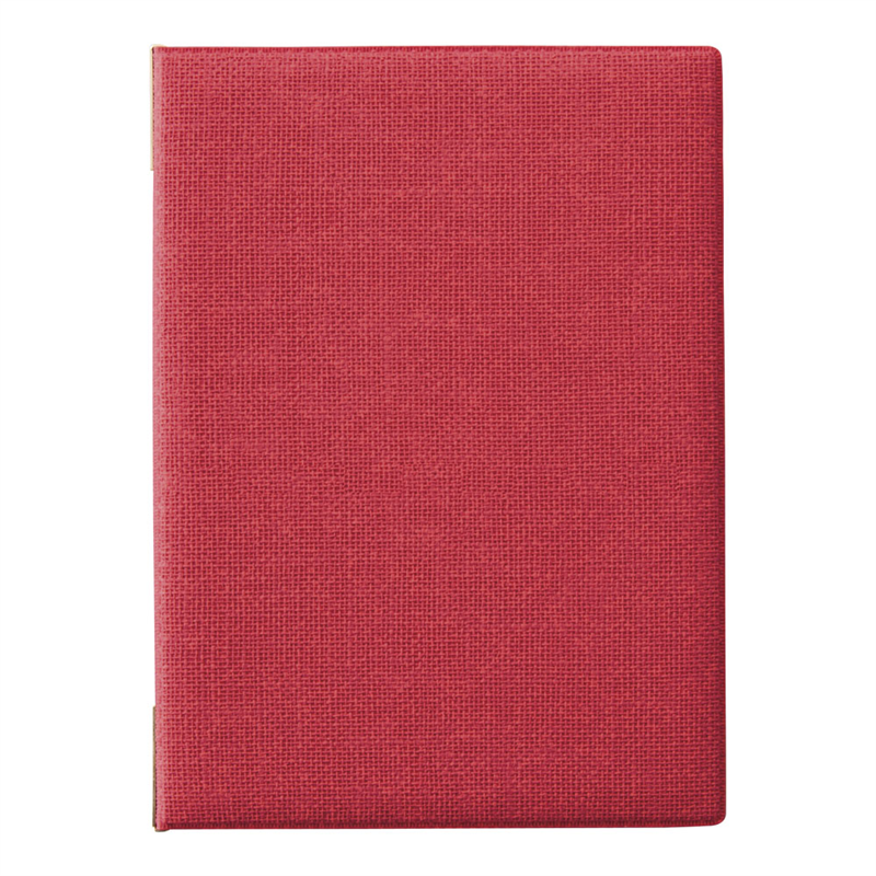 えいむフラックスメニューブック FB-102（中）　レッド 1袋（ご注文単位1袋）【直送品】